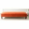 Harlow Lounging Bench - Pumpkin - Safavieh 1 Harlow Lounging Bench - Pumpkin - Safavieh -Ottomans Official Shop unnamed file 1931