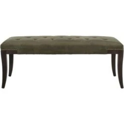 Gibbons Bench w/ Nail Heads - Safavieh -Ottomans Official Shop unnamed file 1953