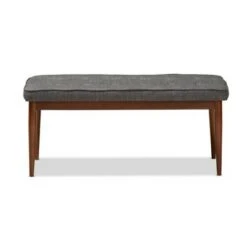 Itami Bench - Baxton Studio Gray -Ottomans Official Shop unnamed file 1968
