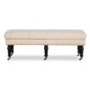 50" Isabelle Bench - Linon Pink