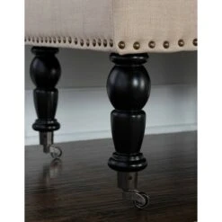 50" Isabelle Bench - Linon Pink -Ottomans Official Shop unnamed file 1986