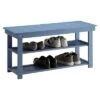 Oxford Utility Mudroom Bench Blue - Breighton Home