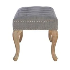 Loire Cabriolet Bench - Linon Linen -Ottomans Official Shop unnamed file 2023