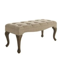 Loire Cabriolet Bench - Linon Linen -Ottomans Official Shop unnamed file 2028