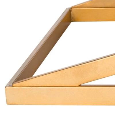 Alexes Bench - Navy/Gold - Safavieh 6 Alexes Bench - Navy/Gold - Safavieh - Image 4