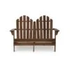 Adirondack Double Bench Acorn Finish - Linon