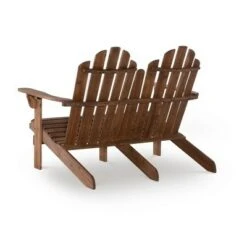 Adirondack Double Bench Acorn Finish - Linon 12 Adirondack Double Bench Acorn Finish - Linon -Ottomans Official Shop unnamed file 2047