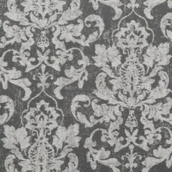 40" Claire Bench with Damascus Print Gray - Linon -Ottomans Official Shop unnamed file 2057