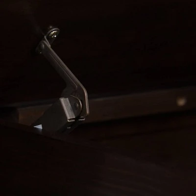 Hampshire Entryway Storage Bench - WyndenHall Rustic Natural Aged Brown 7 Hampshire Entryway Storage Bench - WyndenHall Rustic Natural Aged Brown - Image 5