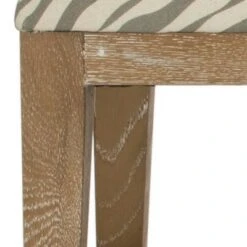 Zambia Bench - Zebra - Safavieh 7 Zambia Bench - Zebra - Safavieh -Ottomans Official Shop unnamed file 2098