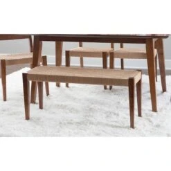 Clara Dining Bench - Powell Company Natural