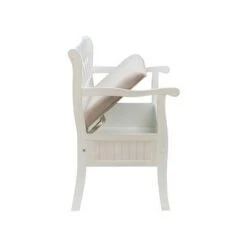 Alina Storage Bench - Powell Company White -Ottomans Official Shop unnamed file 2172