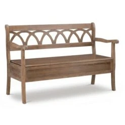 Alina Storage Bench - Powell Company White -Ottomans Official Shop unnamed file 2181