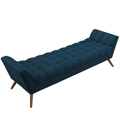 Response Upholstered Fabric Bench - Modway Azure 6 Response Upholstered Fabric Bench - Modway Azure - Image 4