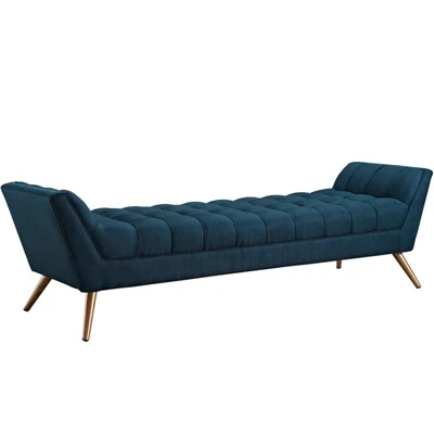 Response Upholstered Fabric Bench - Modway Azure 8 Response Upholstered Fabric Bench - Modway Azure - Image 6