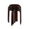 Set of 4 Bentwood Stools - Linon Espresso Brown -Ottomans Official Shop unnamed file 223