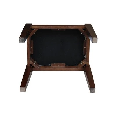 Solid Wood Vanity Bench Brown - International Concepts 6 Solid Wood Vanity Bench Brown - International Concepts - Image 4