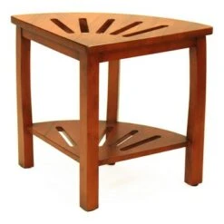 Oceanstar Corner Spa Bench Seat with Storage Shelf. -Ottomans Official Shop unnamed file 2288