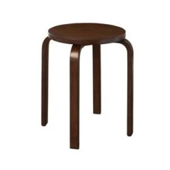 Set of 4 Bentwood Stools - Linon Espresso Brown -Ottomans Official Shop unnamed file 230
