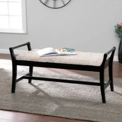 Trentwood Coastal 44.25" Water Hyacinth Bench Whitewashed/Black - Aiden Lane 12 Trentwood Coastal 44.25" Water Hyacinth Bench Whitewashed/Black - Aiden Lane -Ottomans Official Shop unnamed file 2330