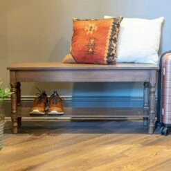 Decor Therapy Charlie Bench with Shelf - Décor Therapy Gray 13 Decor Therapy Charlie Bench with Shelf - Décor Therapy Gray -Ottomans Official Shop unnamed file 2338