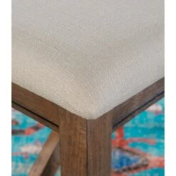 Landon Bench - Powell Company White -Ottomans Official Shop unnamed file 2350