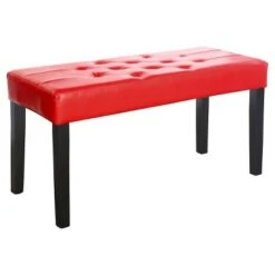 Fresno 12 Panel Bench - CorLiving Brown 10 Fresno 12 Panel Bench - CorLiving Brown -Ottomans Official Shop unnamed file 2367