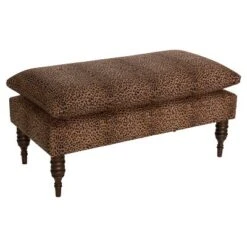 Dolce Upholstered Pillowtop Bench - Skyline Furniture Cheetah Earth 21 Dolce Upholstered Pillowtop Bench - Skyline Furniture Cheetah Earth -Ottomans Official Shop unnamed file 2389