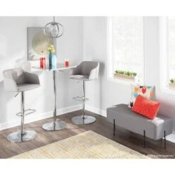 Daniella Contemporary Bench Gray - LumiSource 17 Daniella Contemporary Bench Gray - LumiSource -Ottomans Official Shop unnamed file 2426