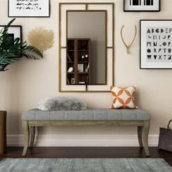 Adina Rectangular Tufted Bench Taupe - Dorel Living 13 Adina Rectangular Tufted Bench Taupe - Dorel Living -Ottomans Official Shop unnamed file 2438