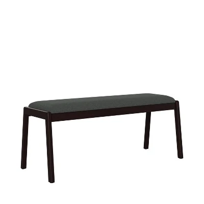 Millie Brown Finish Armless Dining Bench - Handy Living 11 Millie Brown Finish Armless Dining Bench - Handy Living - Image 9