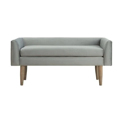 Bella Upholstered Bench - Picket House Furnishings Turquoise Blue 12 Bella Upholstered Bench - Picket House Furnishings Turquoise Blue - Image 10