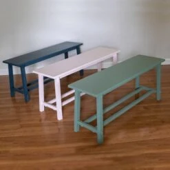 Kyoto Wooden Bench Antique Navy - Decor Therapy -Ottomans Official Shop unnamed file 2510