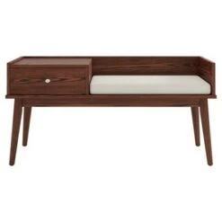 Keating Mid Century Telephone Bench - Inspire Q® Espresso -Ottomans Official Shop unnamed file 2526