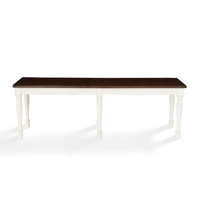 Shelby Dining Bench White - Crosley 3 Shelby Dining Bench White - Crosley