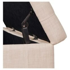 Hartley Tufted Linen Benches - Beige - Inspire Q -Ottomans Official Shop unnamed file 2610