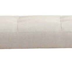 Wooden Bench Light Gray/Brown - Benzara -Ottomans Official Shop unnamed file 2672