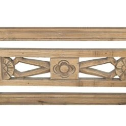 Imogene Carved Wooden Bench Beige - East At Main -Ottomans Official Shop unnamed file 2677