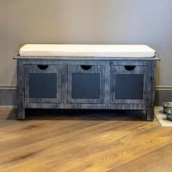 Decor Therapy Rowan 3 Drawer Weathered Chalkboard Bench Gray - Décor Therapy 8 Decor Therapy Rowan 3 Drawer Weathered Chalkboard Bench Gray - Décor Therapy -Ottomans Official Shop unnamed file 2708