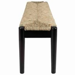 Seagrass Bench Black - Stylecraft -Ottomans Official Shop unnamed file 2730