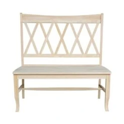 Double X - Back Bench - Unfinished - International Concepts