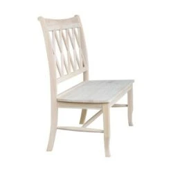 Double X - Back Bench - Unfinished - International Concepts -Ottomans Official Shop unnamed file 2763