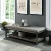 Arianna Tufted Bench Gray - HOMES: Inside + Out 2 Arianna Tufted Bench Gray - HOMES: Inside + Out -Ottomans Official Shop unnamed file 2783