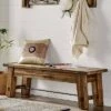Durango Wood Entryway/Dining Bench Dark Brown - Alaterre Furniture -Ottomans Official Shop unnamed file 2835