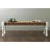 Baldwin Rattan Bench White - East At Main -Ottomans Official Shop unnamed file 2884