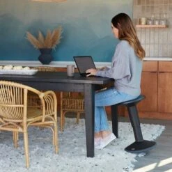 ECR4Kids SitWell Height-Adjustable Wobble Stool - Active Flexible Seating Chair for Kids and Adults - School and Office -Ottomans Official Shop unnamed file 29