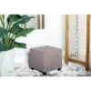 Olivia & May Contemporary Square Pouf Gray - Olivia & May -Ottomans Official Shop unnamed file 2917