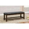 Drago Upholstered Dining Bench Red - HOMES: Inside + Out -Ottomans Official Shop unnamed file 2955
