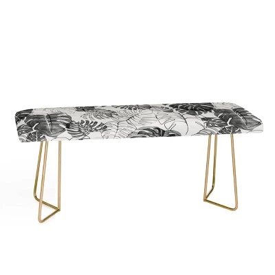 Schatzi Kona Tropical Bench - Deny Designs Black 5 Schatzi Kona Tropical Bench - Deny Designs Black - Image 3