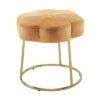 Seraphina Accent Vanity Stool - Linon Orange